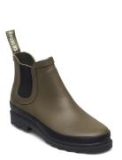 Rain Boots - Low With Elastic ANGULUS Green