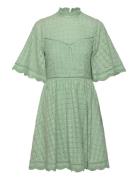 Claire Mini Lace Dress Malina Green