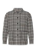 Check Overshirt Lindbergh Grey