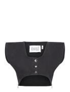 Crop Vest Cannari Concept Black