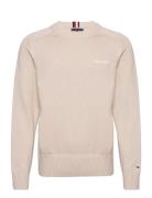 Monotype Chunky Cotton C Nk Tommy Hilfiger Cream