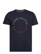 Monotype Roundle Tee Tommy Hilfiger Navy