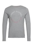 Monotype Roundle Ls Tee Tommy Hilfiger Grey