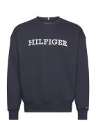 Monotype Embro Sweatshirt Tommy Hilfiger Navy