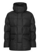 Harbin Puffer Jacket W3T4 Rains Black
