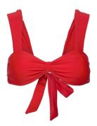 Bandeau Bikini Top Rosemunde Red