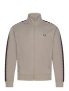 Contrast Tape Trk Jkt Fred Perry Brown