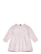 Baby Ithaca Dress L/S Tommy Hilfiger Pink
