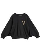 Bat Sleeve Sweatshirt Mini Rodini Black