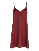 Satin Woven Nightdress Tommy Hilfiger Red