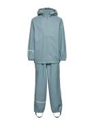 Basic Rainwear Set -Recycle Pu CeLaVi Blue