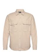 Dyed Canvas Skyler Shirt Mads Nørgaard Beige