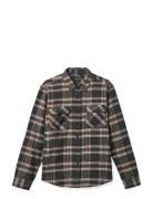 Bowery L/S Flannel Brixton Black