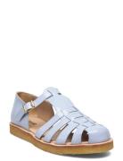 Sandals - Flat - Closed Toe - Op ANGULUS Blue