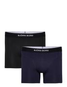 Premium Cotton Stretch Boxer 2P Björn Borg Black