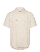 Onskari Ss Shirt Visc Lin 0075 Cs ONLY & SONS Cream