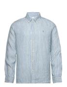 Kristian Linen B.d. Shirt Les Deux Blue