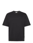 Mid Sleeve T-Shirt Gots Resteröds Black