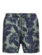 Onsted Life Swim Short Flower Aop 2 ONLY & SONS Green