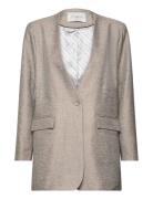 Cmcilly-V-Shape-Blazer Copenhagen Muse Beige