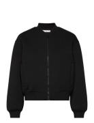 Bomber Jacket With Zip Mango Black