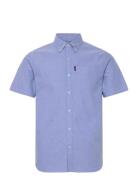 Vintage Oxford S/S Shirt Superdry Blue