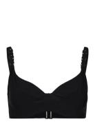 Emblem Bikini Covering Underwired Bra Chantelle Beach Black