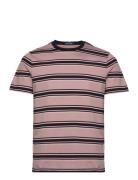 Stripe T-Shirt Fred Perry Pink