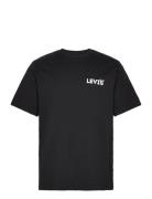 Ss Relaxed Fit Tee Headline Lo LEVI´S Men Black