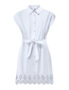 Onllou Life Emb S/S Shirt Dress Ptm ONLY White