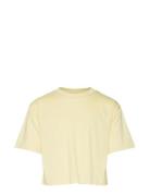 Vmpastel Over D Cropped Ss Top Girl Vero Moda Girl Yellow