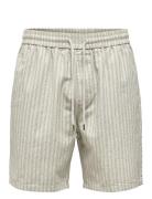 Onstel Stripe 0148 Shorts ONLY & SONS Green