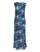 Bliagz P Long Dress Gestuz Blue