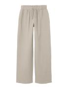 Nlfhussa String Straight Pant LMTD Beige