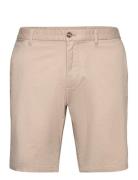 Slim-Fit Chino Cotton Bermuda Shorts Mango Beige