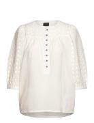 Blouse-Woven Brandtex White