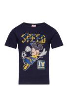 Short-Sleeved T-Shirt Disney Navy