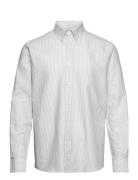 Cotton Oxford Sune Stripe Shirt Bd Mads Nørgaard White