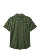 Charter Print S/S Wvn Brixton Khaki