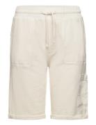 Cotton Shorts With Elastic Waist Mango White