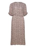 Carchianti S/S Long Dress Wvn Noos ONLY Carmakoma Patterned