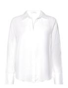 Linen 100% Shirt Mango White