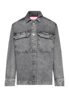 Denimovershirt Hugo Kids Grey