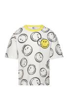 Short Sleeves Tee-Shirt Little Marc Jacobs Cream