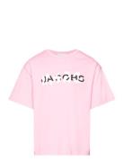 Short Sleeves Tee-Shirt Little Marc Jacobs Pink