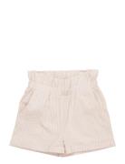 Seersucker Shorts W. Frill Copenhagen Colors Beige