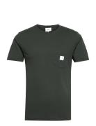 Square Pocket T-Shirt Makia Green