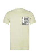 Photoprinted T-Shirt Tom Tailor Green