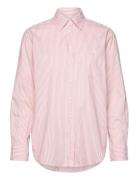 Rel Luxury Oxford Stripe Bd Shirt GANT Pink