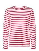 Striped Ls T-Shirt GANT Red